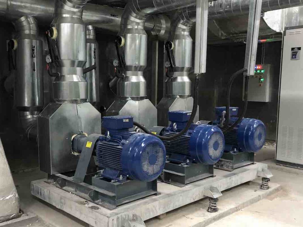 chilled water pump connection details 2